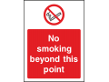 No Smoking Beyond This Point